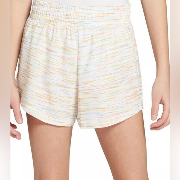*DSG GIRLS STRIDE SHORTS MULTICOLOR SIZE LARGE NEW WITH TAGS - Picture 1 of 10